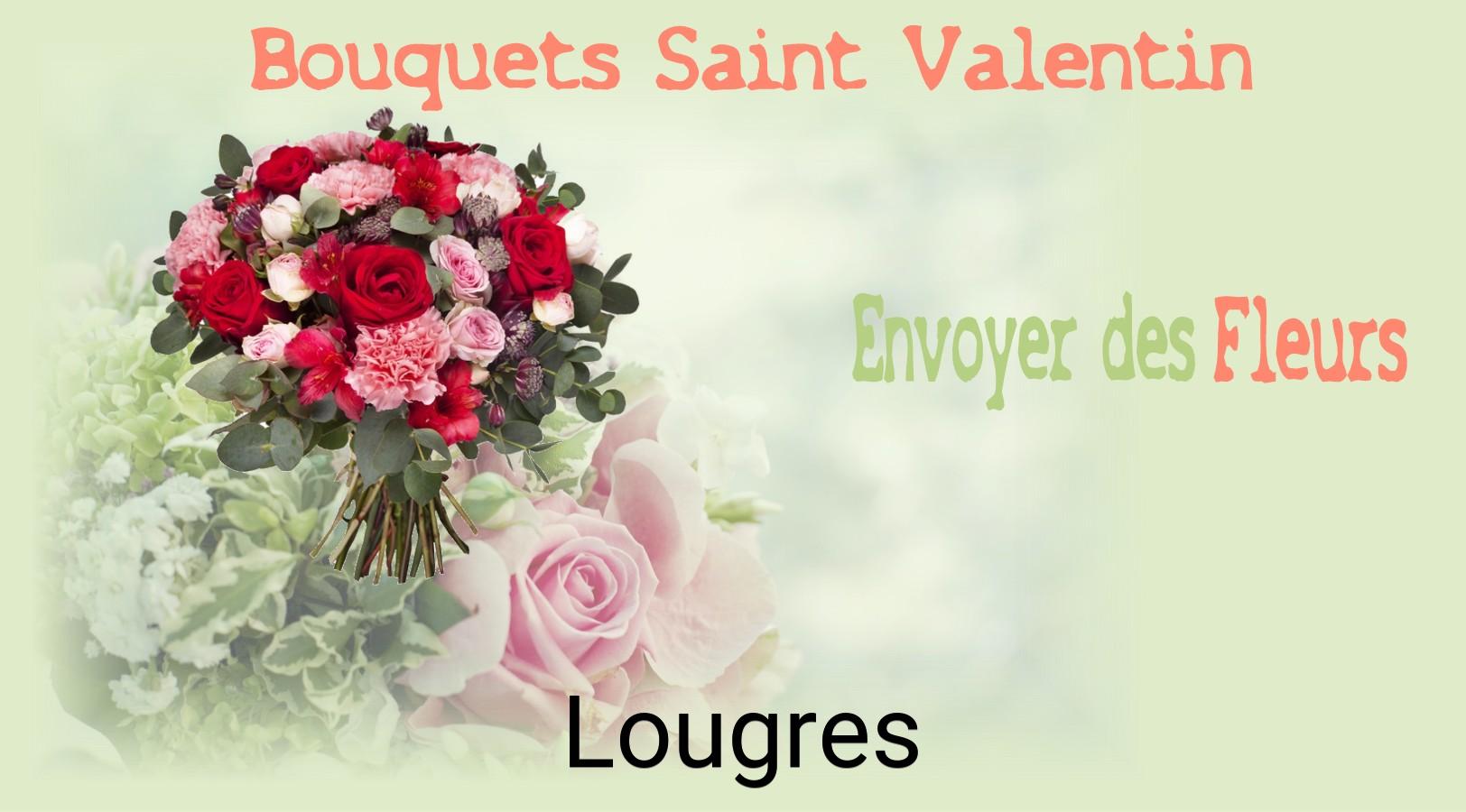 Roses de Saint-Valentin livrées à Lougres